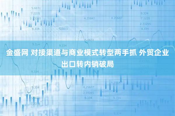 金盛网 对接渠道与商业模式转型两手抓 外贸企业出口转内销破局